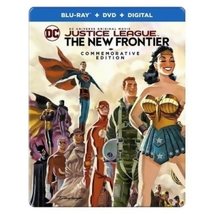 Justice League-new Frontier Blu-ray/dvd/uv/commemorative Ed/steelbook - All