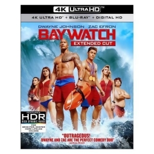 Baywatch 2017 Blu Ray/4kuhd/ultraviolet Hd/digital Hd - All