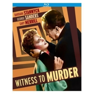 Witness To Murder 1954/Blu-ray/ws 1.75/B W - All