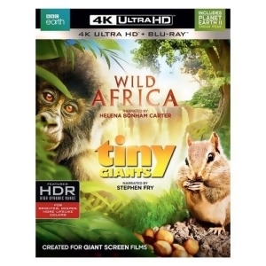 Wild Africa/tiny Giants Blu-ray/4k-uhd/digital Hd/dbfe - All
