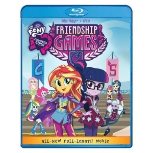 My Little Pony Equestria Girls Friendship Games Blu-ray/dvd Combo - All