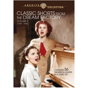 Mod-classic Musical Shorts Fm/dream Factory V2 3 Dvd/non-return/1929-46 - All