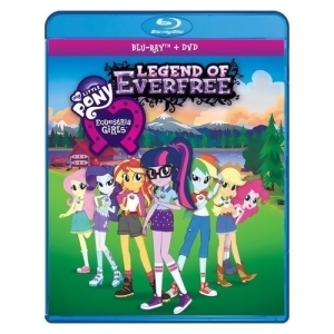 My Little Pony Equestria Girls Legend Of Everfree Blu Ray/dvd Combo - All