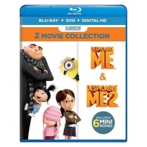 Despicable Me 2-Movie Collection Blu Ray 4Discs - All