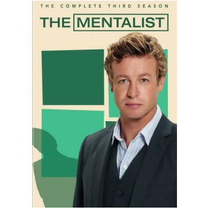 Mentalist-complete 3Rd Season Dvd/5 Disc/ff-16x9/sp-fr-prt/tai/ch Sub - All