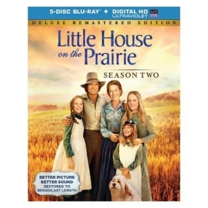 Little House On The Prairie Season 2 Blu-ray/5 Discs/remastered/uv - All