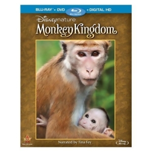 Disneynature-monkey Kingdom Blu-ray/dvd/digital Hd/2 Disc - All