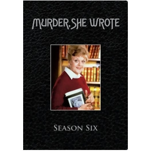 Murder She Wrote-season Six Dvd/repackage/5discs - All