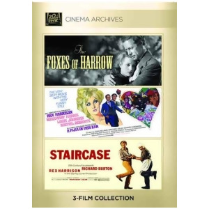 Mod-cinema Archives Set-foxes Harrow/flea Ear/staircase 3 Dvd/non-retrn - All