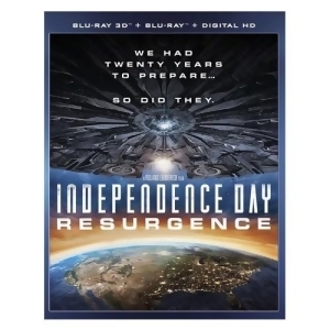 Independence Day 2-Resurgence Blu-ray/3d/digital Hd 3-D - All