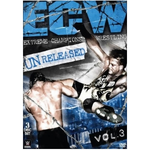 Wwe-ecw Unreleased V03 Dvd/3 Disc/ff - All