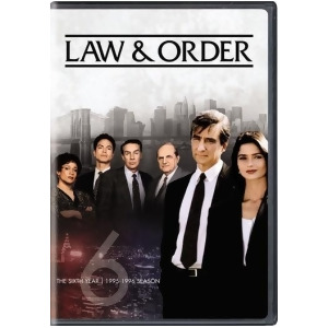 Law Order-6th Year Dvd/repackage/5discs - All