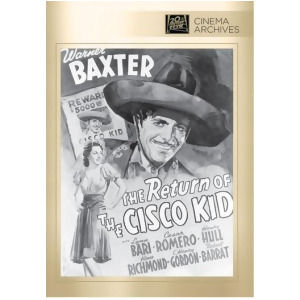 Mod-return Of The Cisco Kid Dvd/1939 Non-returnable - All