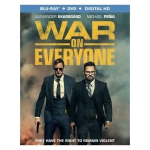 War On Everyone Blu Ray/dvd W/dig Hd Ws/eng/span Sub/eng Sdh/5.1 Dts-hd - All