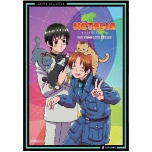 Hetalia-world Series-complete Series-anime Classics Dvd 4Discs - All