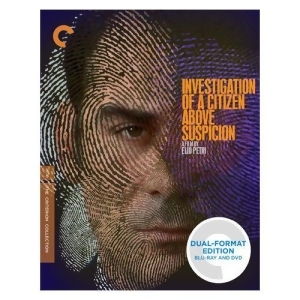 Investigation Of A Citizen Above Suspicion Blu-ray/dvd/ital W/eng Sub - All