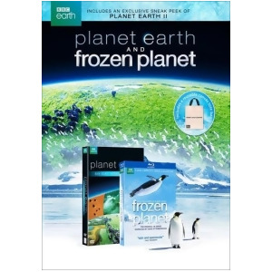 Planet Earth Giftset Dvd/frozen Planet Blu-ray Included/tote - All