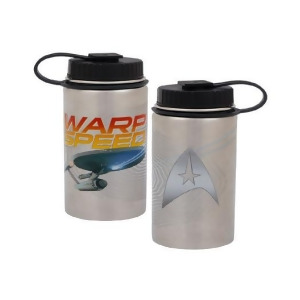 Star Trek 18 Oz Vacuum Insulated Steel Water Bot Warp Speed - All