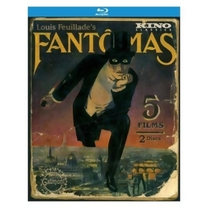 Fantomas Blu-ray/1913-1914/b W/ff 1.33/French/english Sub/2 Disc - All