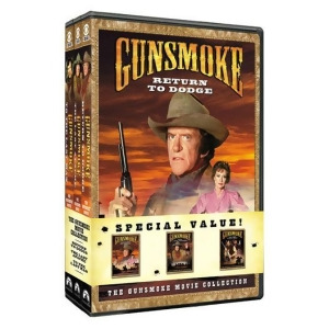 Gunsmoke Movie Collection Dvd 3Discs - All