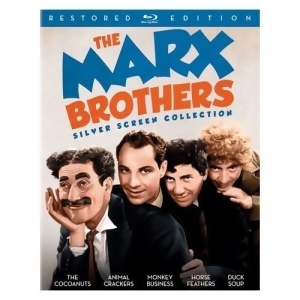 Marx Brothers Silver Screen Collection Blu Ray Restored Edition 3Discs - All