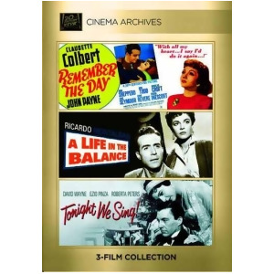 Mod-cinema Archives Set-remember/life/tonight Dvd/non-returnable/3 Dvd - All