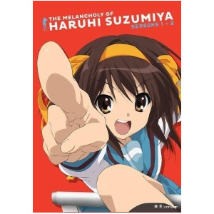 Melancholy Of Haruhi Suzumiya-season 1 2 Dvd/5 Disc - All