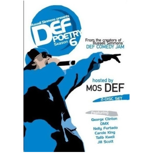 Mod-def Poetry-russell Simmons Pres Def Poetry-sea 6 Dvd/nonreturnable - All