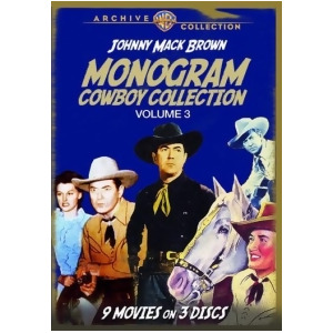 Mod-monogram Cowboy Collection Vol 3 3 Dvd/non-returnable/1943-50 - All