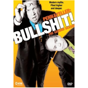 Penn Teller-bullsh#t-2nd Season Dvd/3 Discs/uncensored Box - All