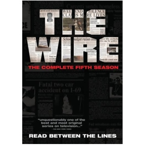 Wire-complete 5Th Season Dvd/4 Disc/p S - All