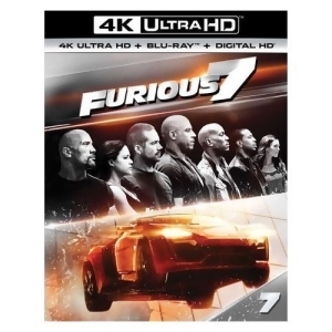 Furious 7 Blu Ray/4kuhd/ultraviolet/digital Hd - All
