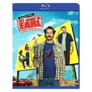 My Name Is Earl-season 4 Blu-ray/4 Disc/ws-1.78/eng-fr-sp Sub/sac - All