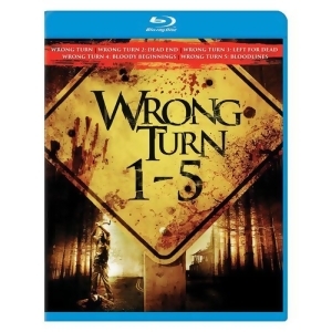 Wrong Turn 1-5 Blu-ray/5pk - All