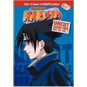 Naruto Uncut-season 3 V01 Dvd/6 Disc/box Set/ff-4x3 - All