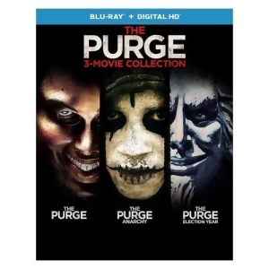 Purge-3-movie Collection Blu Ray W/digital Hd 3Discs - All