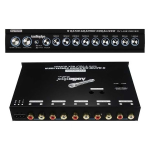 Audiopipe Eq909x Audiopipe 9 Band Equalizer - All