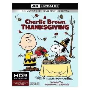 Peanuts-charlie Brown Thanksgiving Blu-ray/4k-uhd/ultraviolet - All