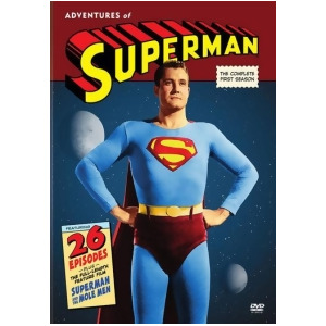 Adventures Of Superman-1st Season Dvd/5 Disc/p S-1.33/26 Episo/eng-fr-sp - All