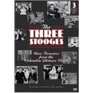 Mod-three Stooges-rare Treasures 3 Dvd/1938-1965 Non-returnable - All