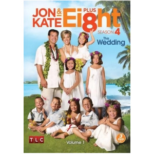 Jon Kate Plus Eight-4th Season-the Wedding-vo1 Dvd/3 Discs/ws Nla - All