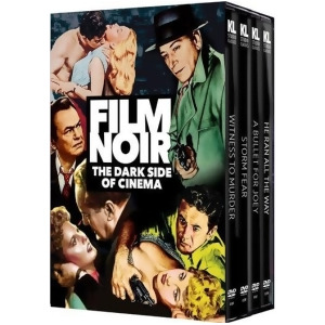 Film Noir-dark Side Of Cinema Dvd/1951-55/4 Disc/4 Movies/b W/ws 1.85 - All