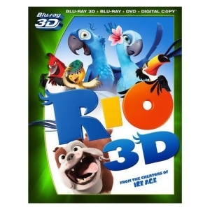 Rio Combo/3d/blu-ray/dvd/dc/4 Disc/ws-2.40/eng-sp 3-D - All