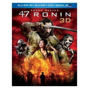 47 Ronin 3D Combo Pack Blu Ray 3D/blu Ray/dvd/digital Hd W/uv 3-D - All
