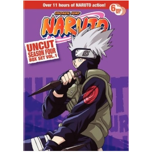 Naruto Uncut-season 4 V01 Dvd/6 Disc/box Set/ff-4x3 - All