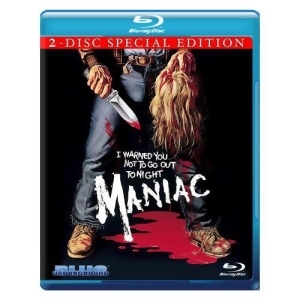 Maniac-30th Anniversary Edition Blu Ray - All
