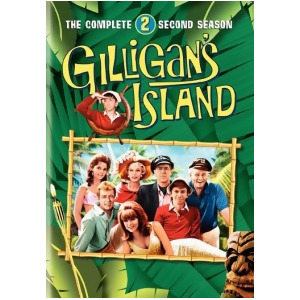 Gilligans Island-complete 2Nd Season Dvd/6 Disc/ff-4x3/repkgd - All