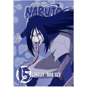 Naruto Box Set V15 Dvd/uncut/3 Disc/ff-4x3/trading Card - All