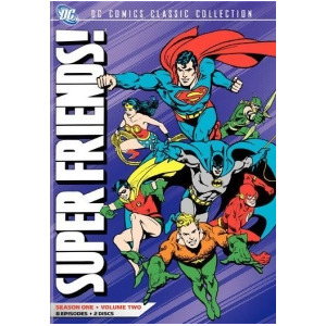 Superfriends-season 1 V02/1973-74 Dvd/2 Disc/ff-16x9/fr-sub/eco - All