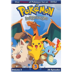 Pokemon-season 1-Indigo League-set 3 Dvd/3 Disc/ff - All